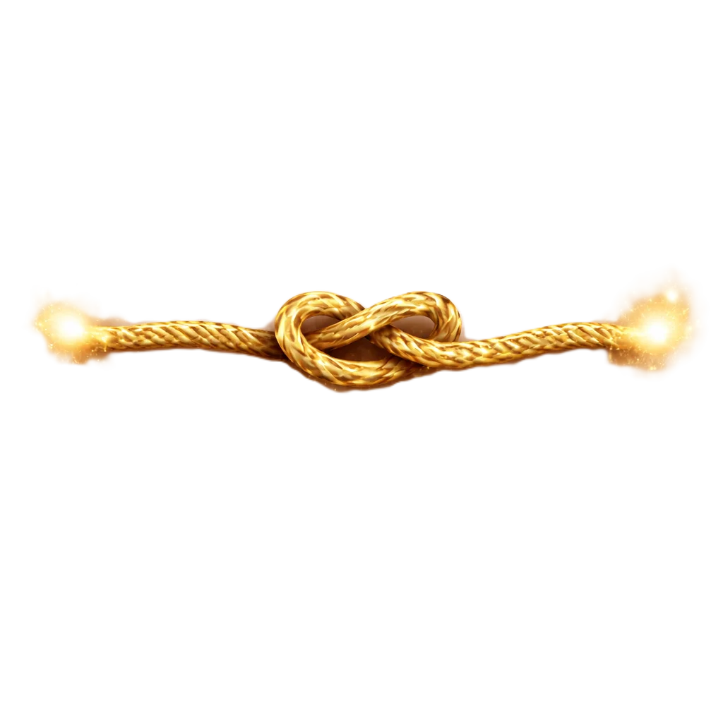 Golden bond knot